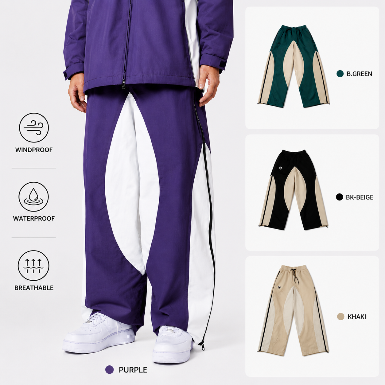 FGP-04 Oversized Ski & Snowboard Pants
