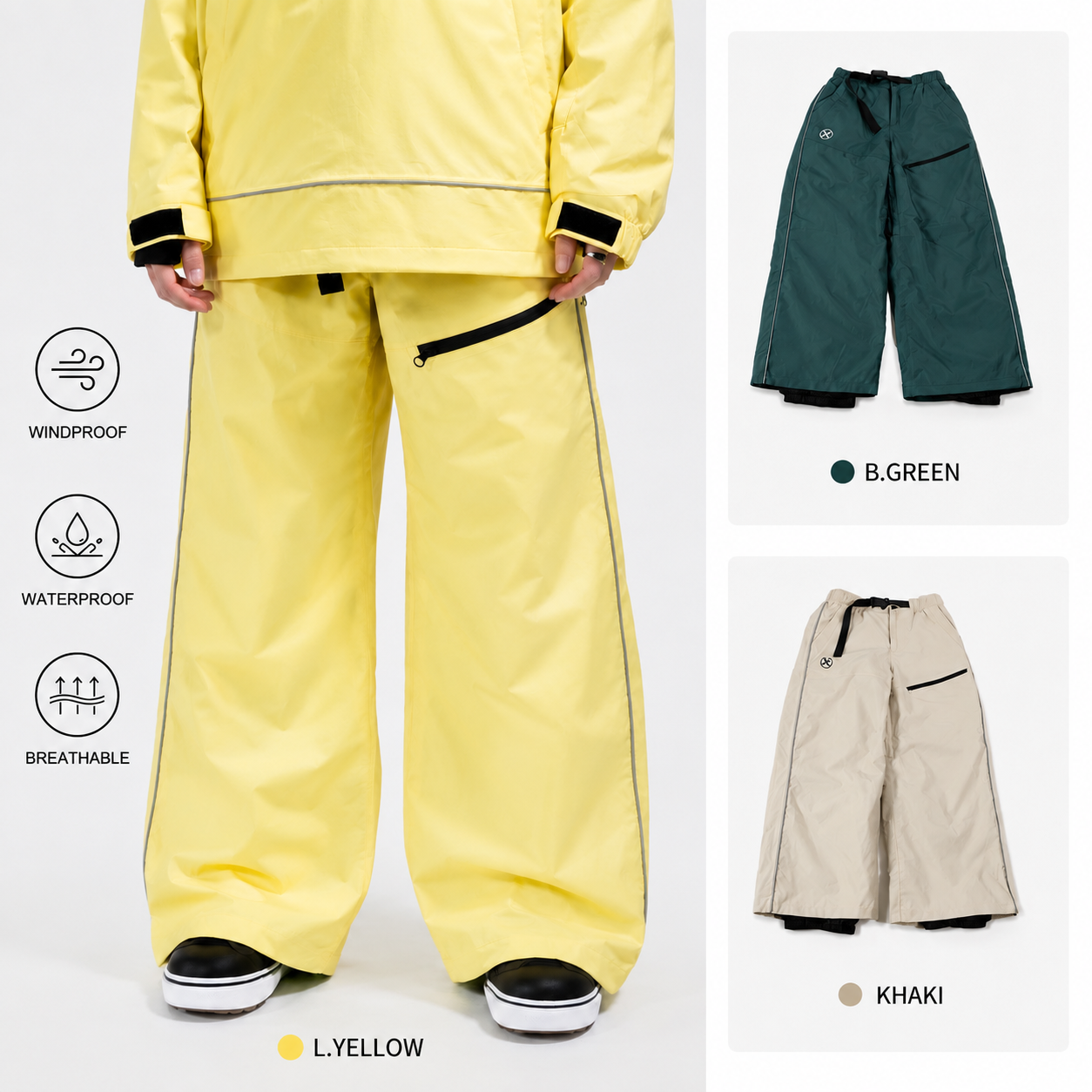 FGP-05 Oversized Ski & Snowboard Pants