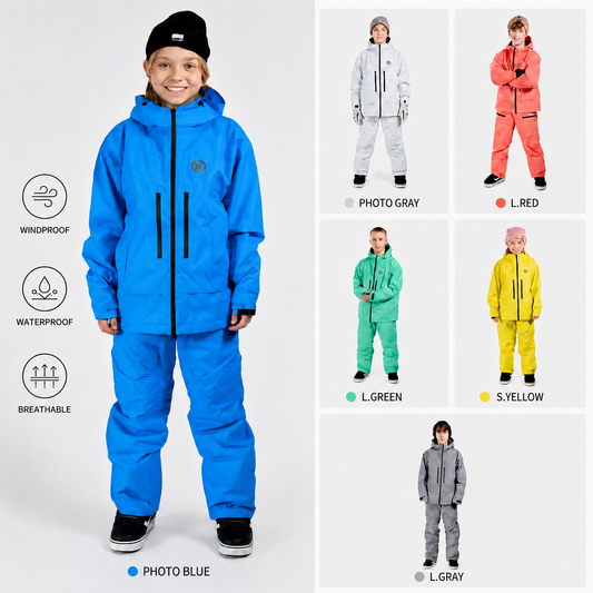 FGCJP-03 Kids' Ski & Snowboard Jacket and Pants Set