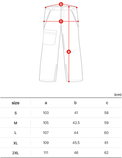 FGP-05 Oversized Ski & Snowboard Pants